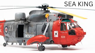 Westland Sea King Airfix 148 scale  Full build video [upl. by Joyan]