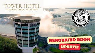 Tower Hotel Renovation Reveal Then vs Now Falls viewCity View [upl. by Githens459]