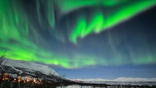 Lights Over Lapland real time aurora webcam [upl. by Brigg907]