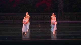 The HARID Conservatory Excerpt from La Bayadère Act II Parrot Dance Spring 2016 [upl. by Germann]