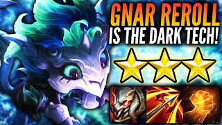 GNAR REROLL ⭐⭐⭐ IS SECRETLY OP  Teamfight Tactics Set 75 Patch 1219 [upl. by Renick206]