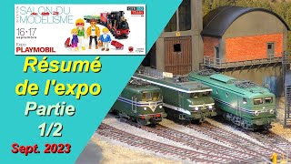 15ème Salon du Modélisme  Partie 12  Cité du Train  Mulhouse  16092023 [upl. by Enaz]