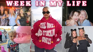 WEEK IN MY LIFE Ronnie amp Amandas birthday TikTok headquarters halloween clubbing amp SO much more [upl. by Sisenej]