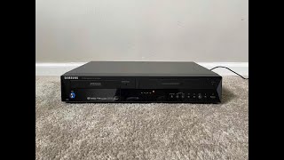 Samsung DVDVR357 DVD VHS VCR Combo Compact Disc CD Player Recorder [upl. by Yrrag]