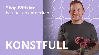 KONSTFULL Vasen  Shop With Me – IKEA Neuheiten entdecken mit Konrad [upl. by Enoved]