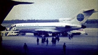 Weißte noch Super 8 aus alter Zeit 1 Flughafen Berlin Tempelhof März 1967 [upl. by Orips324]