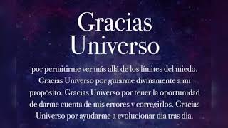 Repíte esto a diario y Recibirás Bendiciones y Oportunidades del Universo Mensaje de Agradecimiento [upl. by Ahsietal]