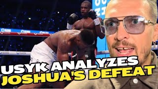 Usyk Reacts to Dubois’ Stunning KO of Joshua and Why He Lost [upl. by Emlin]