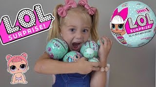 EVERLEIGH OPENS TONS OF LOL SURPRISE DOLLS [upl. by Bartholemy]