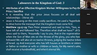 Labourers in Gods Kingdom  3 [upl. by Ennagroeg]