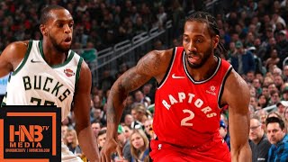 Toronto Raptors vs Milwaukee Bucks Full Game Highlights  01052019 NBA Season [upl. by Eirod]