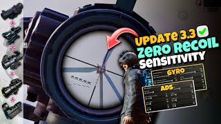 Update 33 Best Sensitivity Settings ✅ For All Devices And IOS Gyroscope And Non Gyro  PUBGMBGMI [upl. by Durant32]