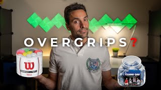 Why Use Overgrips On Tennis Racquets Whats their benefit VS Replacement Grips [upl. by Jaquiss]