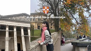 CAMBRIDGE vlog🏛️ cute bakery king’s collage gelato picture spots museum [upl. by Anamuj]