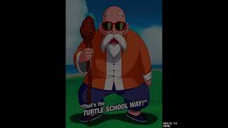 MASTER ROSHI AND BUNNY BULMA SUPER ATTACK ANIMATIONS ENGLISH DUB [upl. by Sitnerp]