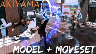 Lost Judgment Mods Showcase Akiyama Model  Moveset [upl. by Sergio]