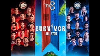 SURVİVOR 2022 ALL STAR ELENME SIRASI ELENENLER [upl. by Ymmik]