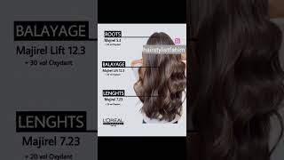 balayage hair color techniques ✨✨shorts hairstyle share [upl. by Vera]