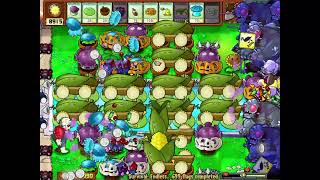 Plantas vs Zombies  Supervivencia Infinita Bandera 698700 [upl. by Ahsrats]