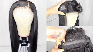 VERY DETAILED  How To Make A Lace CLOSURE Wig Tutorial  Charlion Patrice [upl. by Earb]