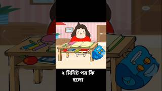 ২ মিনিট পর কি হলো😱funny viralvideo reels Rahasyamaygolpo IAMCARTOON2002 [upl. by Cigam]