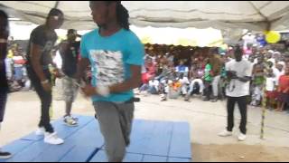 SAFAREL Obiang à la kermesse de Victor Schoelsher Adjamé  part 1 [upl. by Curson]