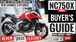 Honda NC750X Review Specs Changes Features Exhaust Sounds  NC 750 Adventure Motorcycle [upl. by Ykceb]