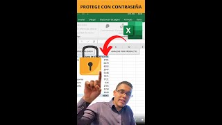 Así proteges un archivo de Excel con contraseña [upl. by Ahsemrak]