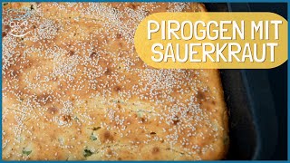 Sauerkraut Piroggen nach Olga Art  Lecker und Einfach [upl. by Aiuqenehs]