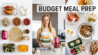 BUDGET MEAL PREP  healthy recipes under 3 using highquality ingredients [upl. by Guevara]