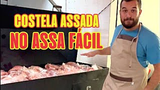 Assando Costela no Assa Fácil Desmanchando e Delicioso [upl. by Oulman182]