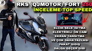 BU GİDİŞ AYIPTIR  RKS QJMOTOR FORT250 İNCELEME VE TOP SPEED amp TEKNOLOJİ FULL ALINIR MI [upl. by Annas]