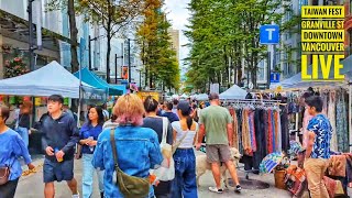 Vancouver Live 🇨🇦  Labour Day Downtown September 2 2024 [upl. by Au]