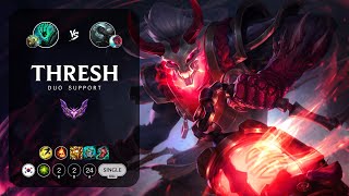 Thresh Support vs Senna  KR Master Patch 143 [upl. by Zalucki770]