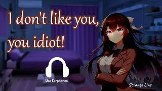 ASMR Tsundere Best Friend Gets Jealous of You  Roleplay [upl. by Omrelliug786]