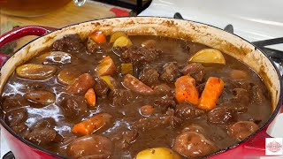 Creamy Beef Stew Recipe  Best Stew Beef HolidayRecipe Ever [upl. by Eillom331]