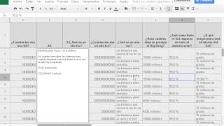 DRIVE Inmovilizar columnas Hoja de Calculo [upl. by Gothurd528]