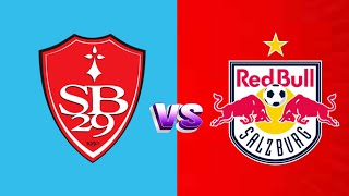 Red Bull Salzburg vs Stade Brestois 29 Live UEFA Champions League 2024 [upl. by Salvatore678]