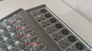 Professional 16 Channels DJ Mixer Console [upl. by Toma]