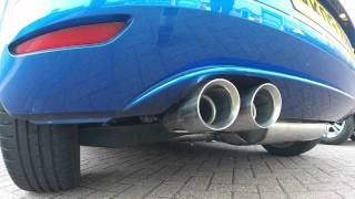 VW Scirocco Stock vs Milltek Exhaust [upl. by Miarhpe]