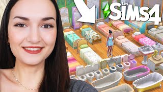 Ma simette choisit ses propres meubles pour sa maison   Challenge Sims 4 [upl. by Aneba]