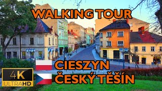 ⁴ᴷ⁶⁰ 🇵🇱 🇨🇿 Poland  Czech Republic Border  Cieszyn  Český Těšín September 2024 4K [upl. by Rocca]