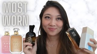 MY MOST WORN PERFUMES 2024  Perfume Collection 2024 [upl. by Lyndel]