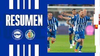 RESUMEN  DEPORTIVO ALAVÉS 10 GETAFE CF [upl. by Vally]