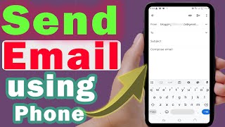 How to send an email on gmail on phone step by step [upl. by Htrag709]