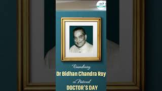 National Doctor’s Day 1st July  Dr Bidhan Chandra Roy  Shorts  Infinity Learn NEET [upl. by Bendicta]