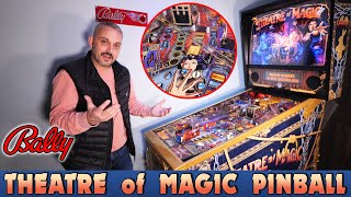 My new Pinball Machine  Why I replaced Stern Foo Fighters a classic game  Bally Theatre of Magic [upl. by Oshinski]