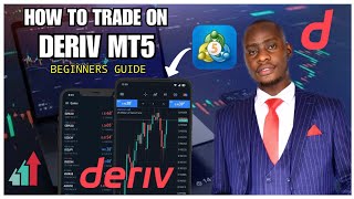 HOW TO TRADE ON DERIV MT5  BEGINNERS GUIDE FROM SCRATCH [upl. by Binky]