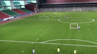 Khalifa Stadium Indoor new ASI field at Aspire Qatar Indoor [upl. by Aivlis740]