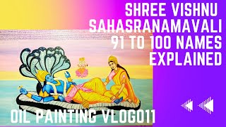 SVS VLOG011 Meaning of VISHNUs Saharasranamavali Names 91100 Explored [upl. by Wachtel61]